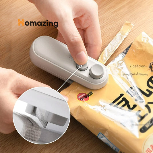 Portable Mini Bag Sealing Machine 2 in 1 | USB Rechargeable - by Mama's Aura