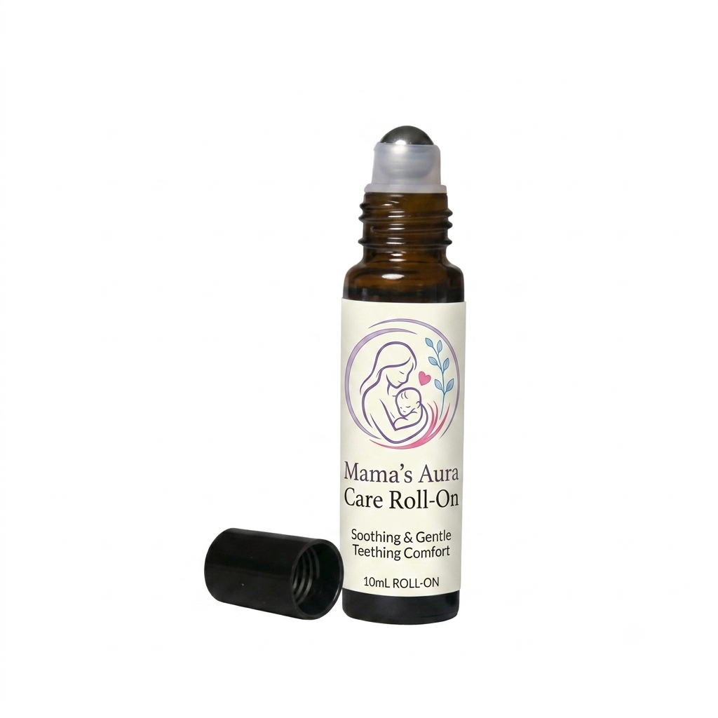 Soothing Teething roll on - by Mama's Aura