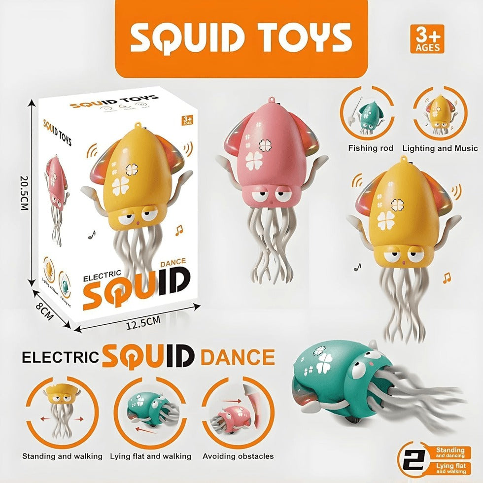 Crawling Squid with light and Sound - by Mama's Aura