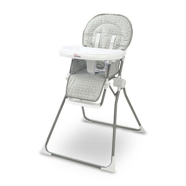 TINNIES PREMIUM CHEVRON FOLDABLE HIGH CHAIR - by Mama's Aura