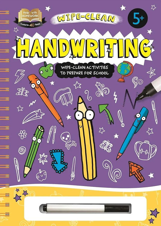 Handwriting: A Wipe and Clean Book - by Mama's Aura