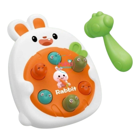 Whack a Mole – Hammer Toy – Rabbit Design - by Mama's Aura