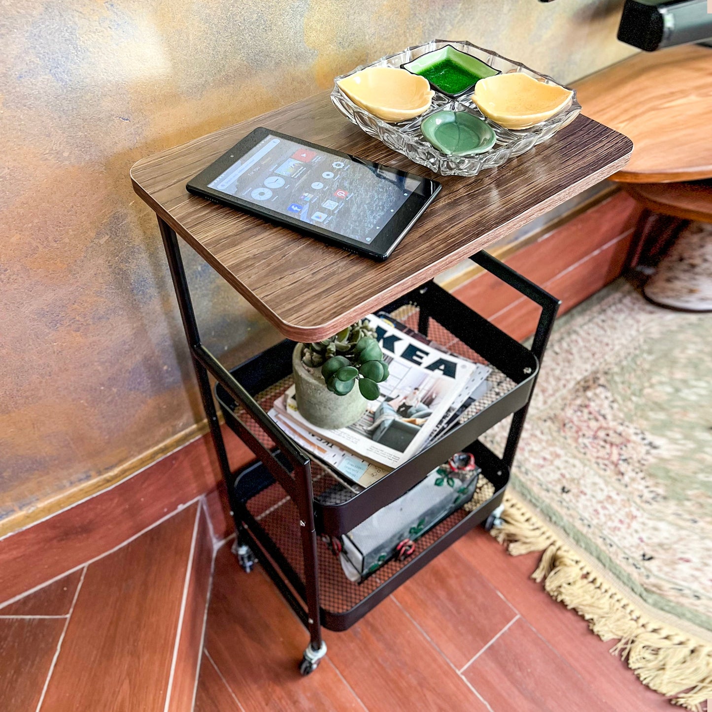 Serve & Store Rolling Cart - by Mama's Aura