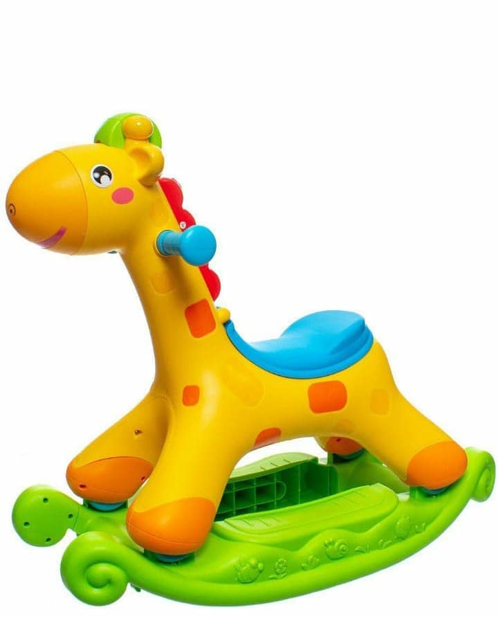 Rockin’ Riding Giraffe – Fun Learning Rocker Toy for Toddlers & Babies - by Mama's Aura
