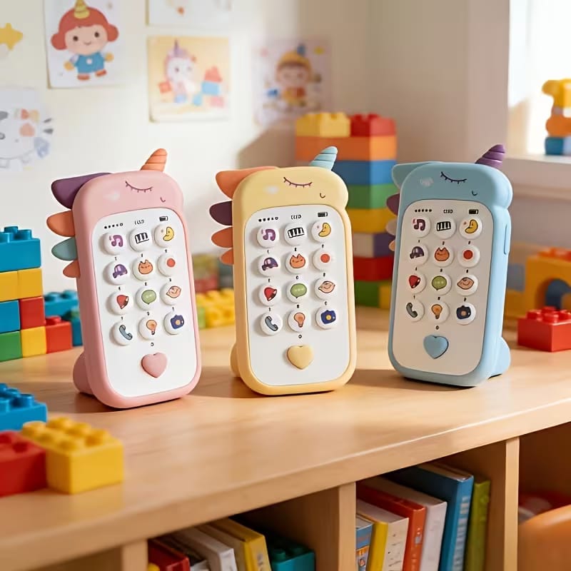 Baby Musical Phone – Unicorn (Random Colours) - by Mama's Aura
