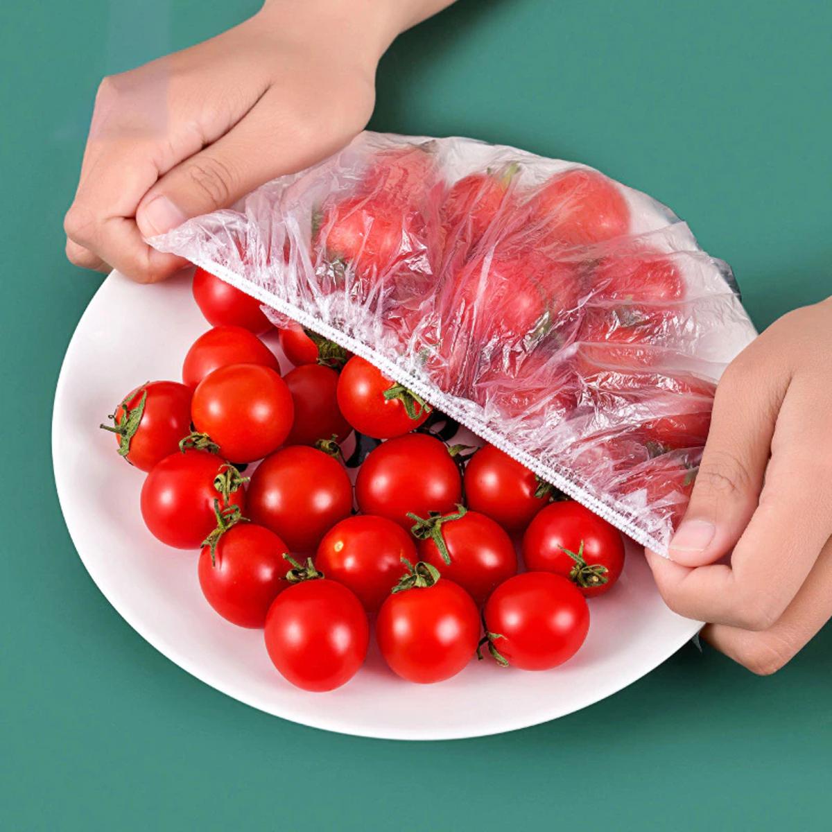 100pcs Disposable Food Cover Plastic Wrap - by Mama's Aura