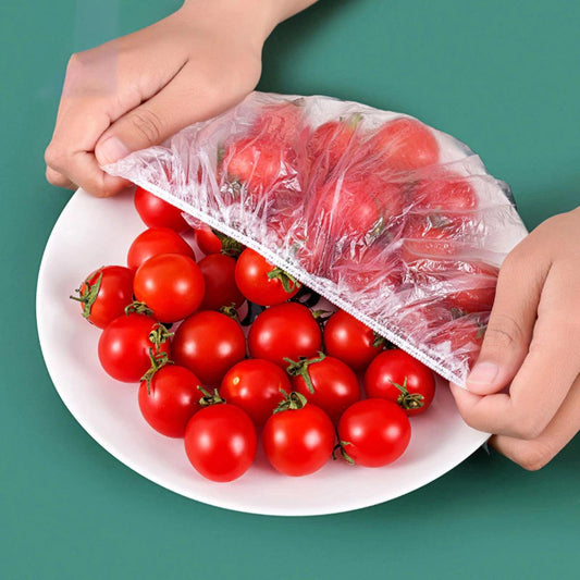 100pcs Disposable Food Cover Plastic Wrap - by Mama's Aura