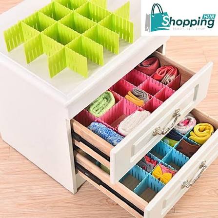 Drawer Organizer Partition - 4 Pcs - by Mama's Aura