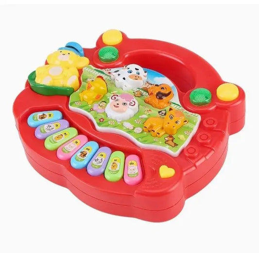Educational Piano Toy Baby Musical Animal Farm Developmental Music Toys Kids - by Mama's Aura