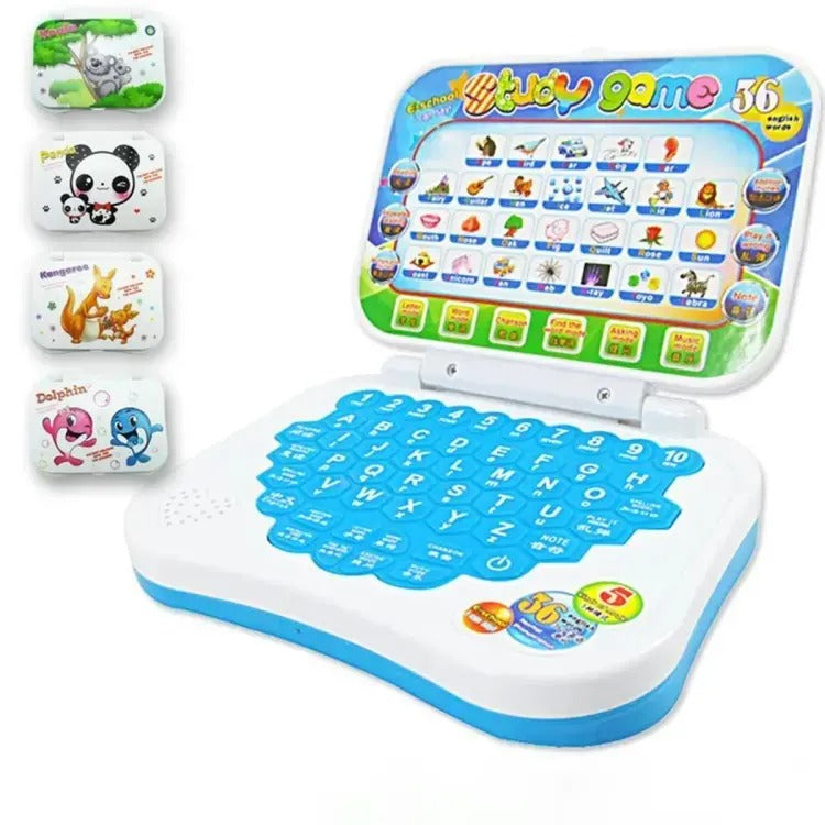 Learning and Educational Musical Laptop Toy Set For Boys and Girls - by Mama's Aura