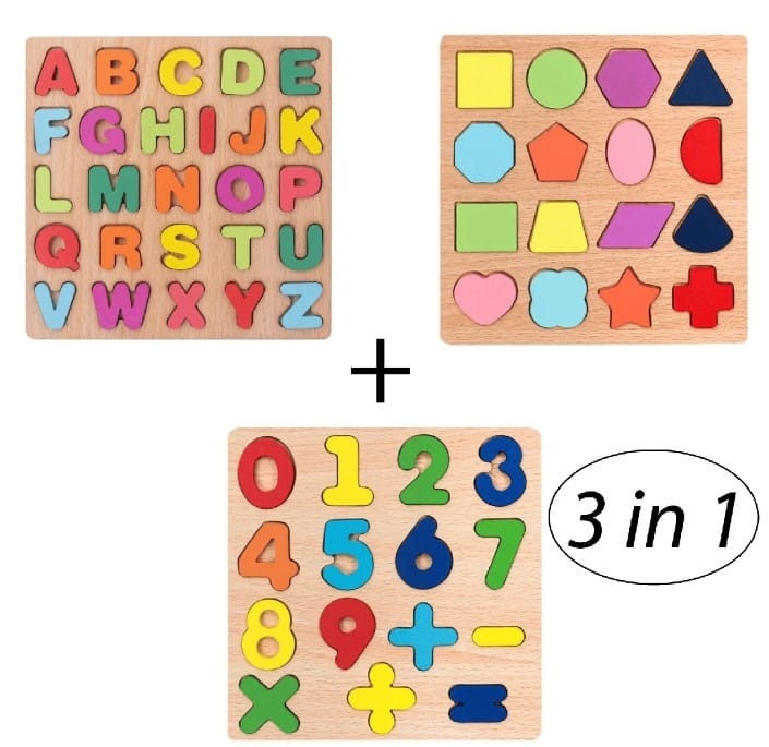 Early Learning Educational Toys for kids , Montessori Toys for toddlers wooden toys high quality for school going kids - by Mama's Aura